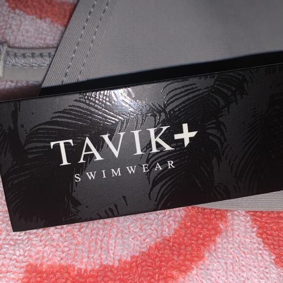 TAVIK Jett‎ Triangle Swim Top. Sand Dune. XS - Picture 8 of 10